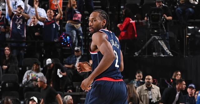 lol外围-队史第三人！伦纳德单赛季5次40+&amp;amp;快船生涯10次40+